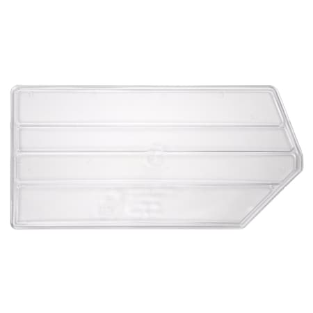 Quantum Storage Systems Divider for Qus255, Clear, 6 PK DUS255CL